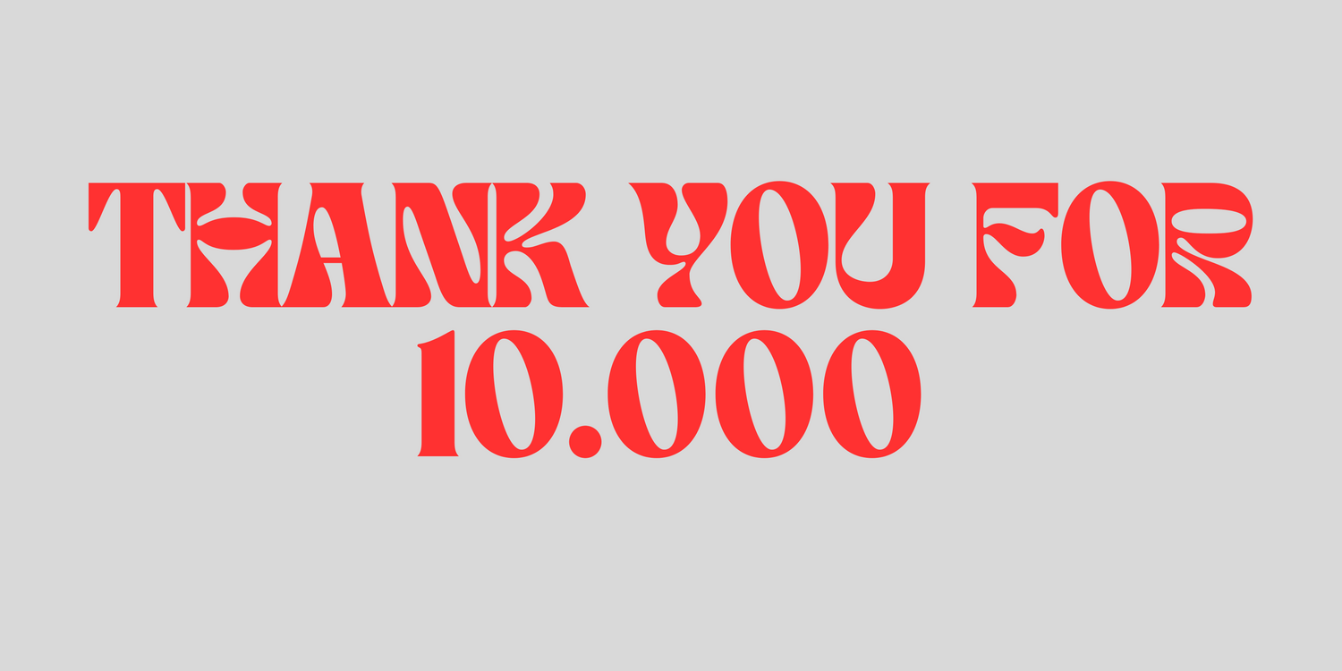 We Just Hit 10,000 Followers on Instagram – Thank You!