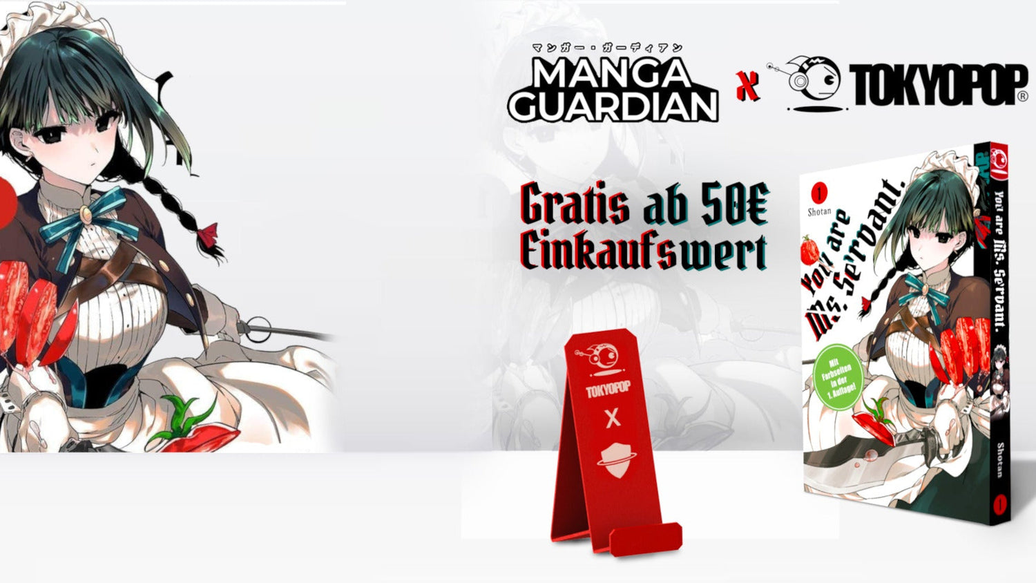 MG × TOKYOPOP Collaboration: Limited Edition Liquid Stand