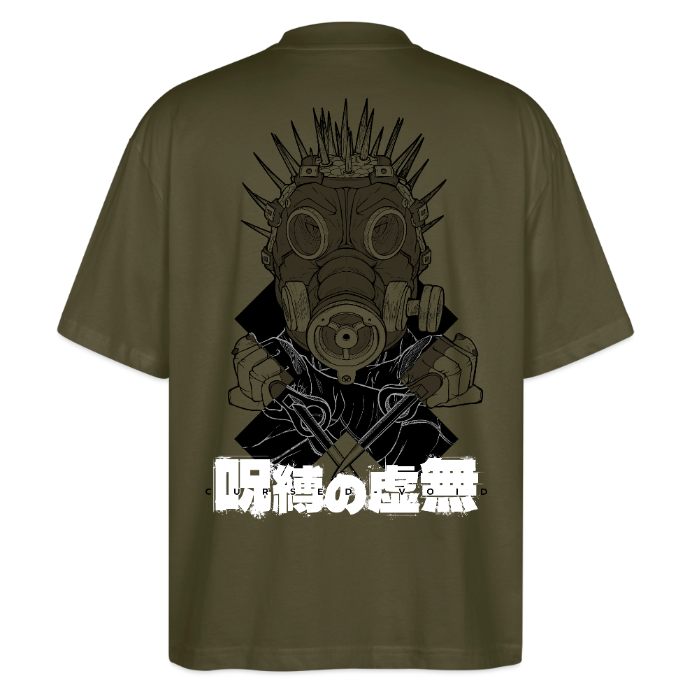 Cursed Void | Oversize Shirt - Green - khaki