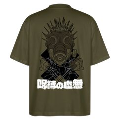 Cursed Void | Oversize Shirt - Green - khaki