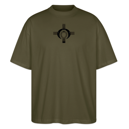 Cursed Void | Oversize Shirt - Green - khaki